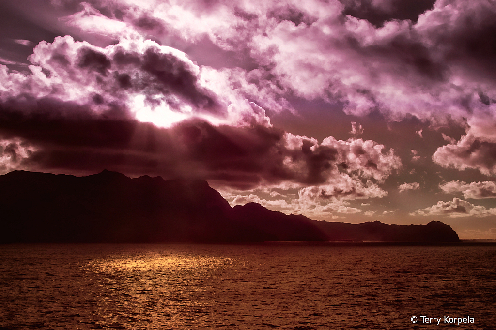 Infrared Sunset - ID: 16036266 © Terry Korpela