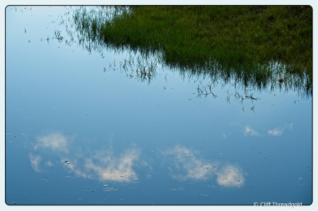 Cloud reflection 