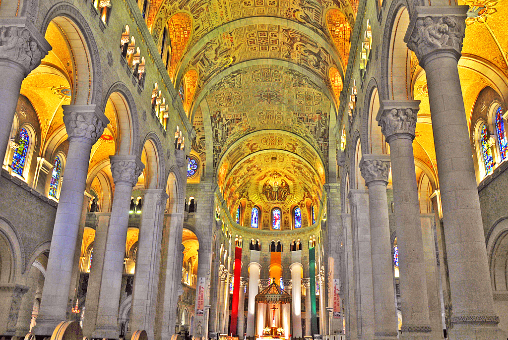 Cathedral's interior.