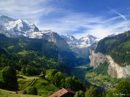Swiss Mountain scene