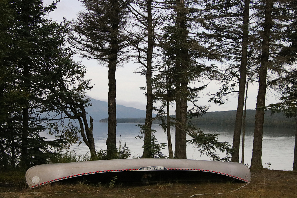 Canoe by the Lake