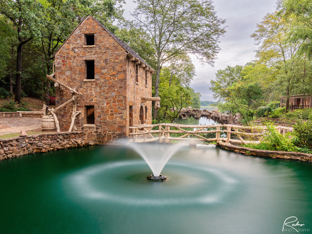 Fountain at the Old Mill