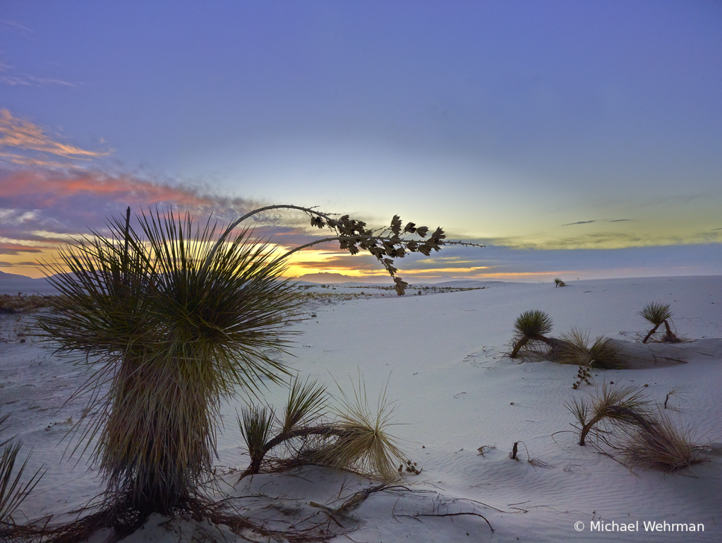 White Sands Sunset - ID: 16041940 © Michael Wehrman