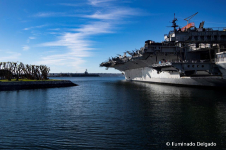USS Midway and USS Carl Vinson 