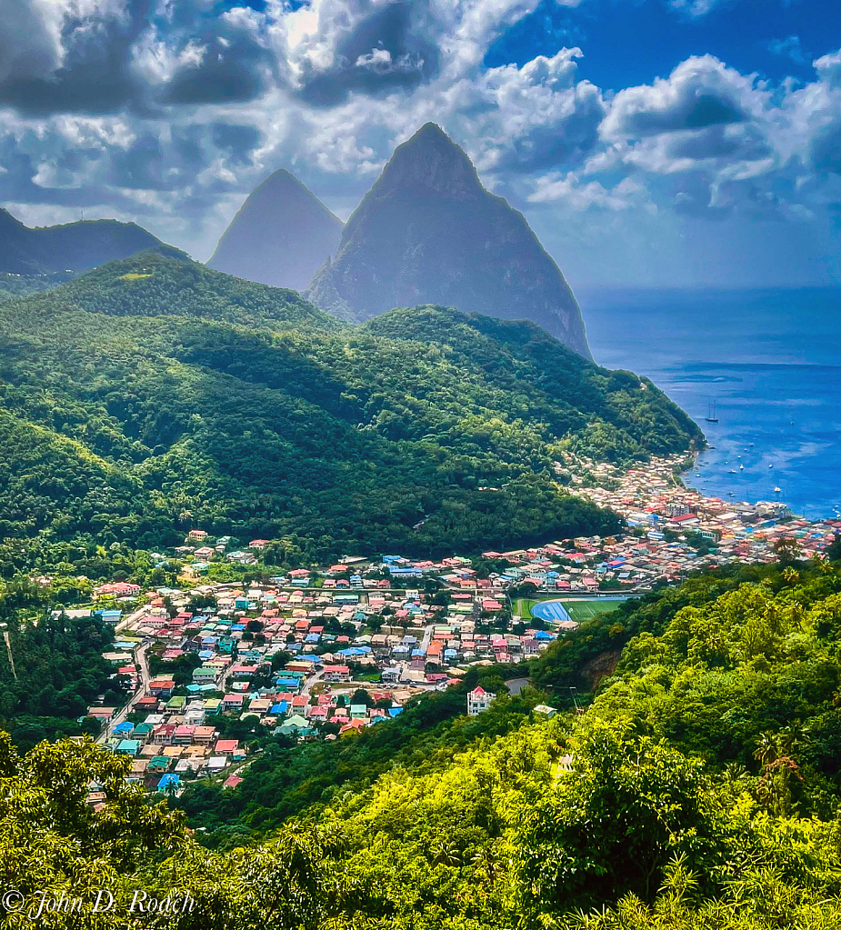 Soufriere, St. Lucia, Caribbean