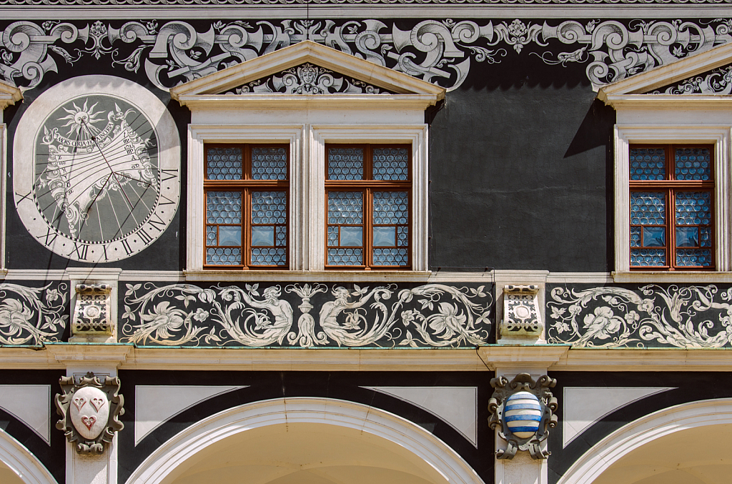 Medieval House in Dresden  Germany