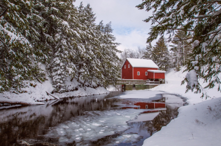 Winter Grist Mill