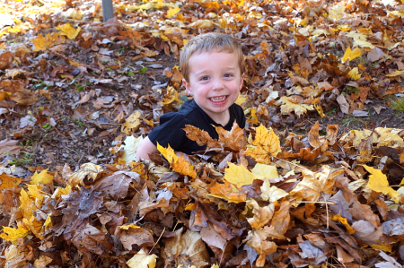 Eric in Leaves