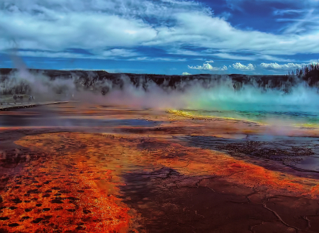 Colorful Yellowstone