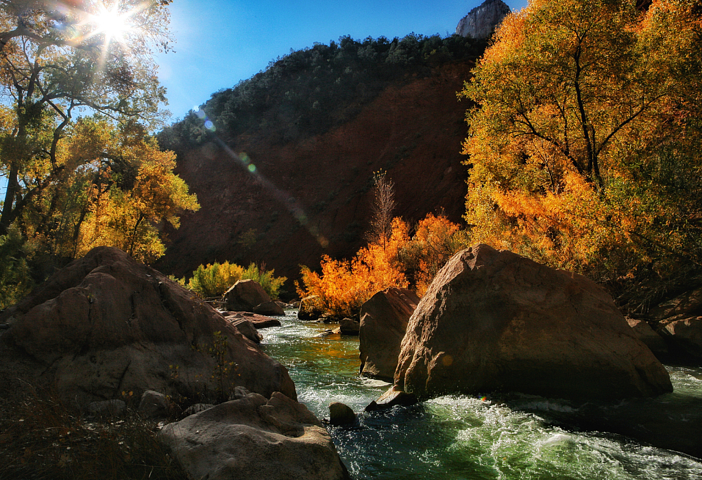 Virgin River, Zion 