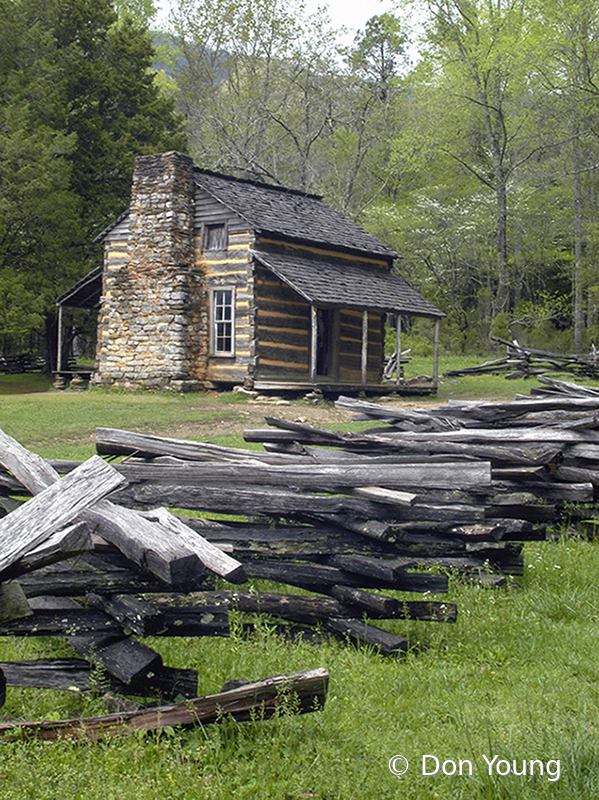 John Oliver Cabin, Cades Cove, Smoky Mountain