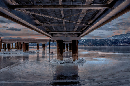 Sunset On Ice