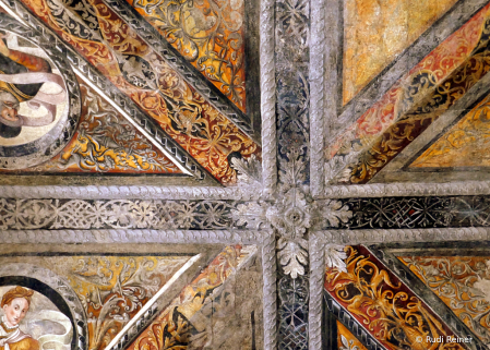 Ceiling center, Catherdal Basilica, Matera 