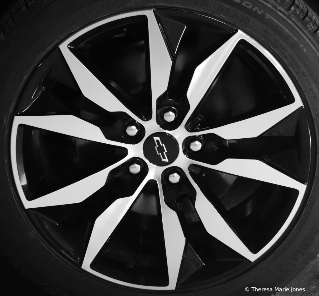 Wheel of a Chevy - ID: 16062389 © Theresa Marie Jones