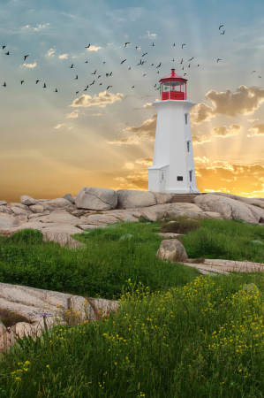 Peggys Point Lighthouse