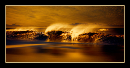 Golden Hour Waves