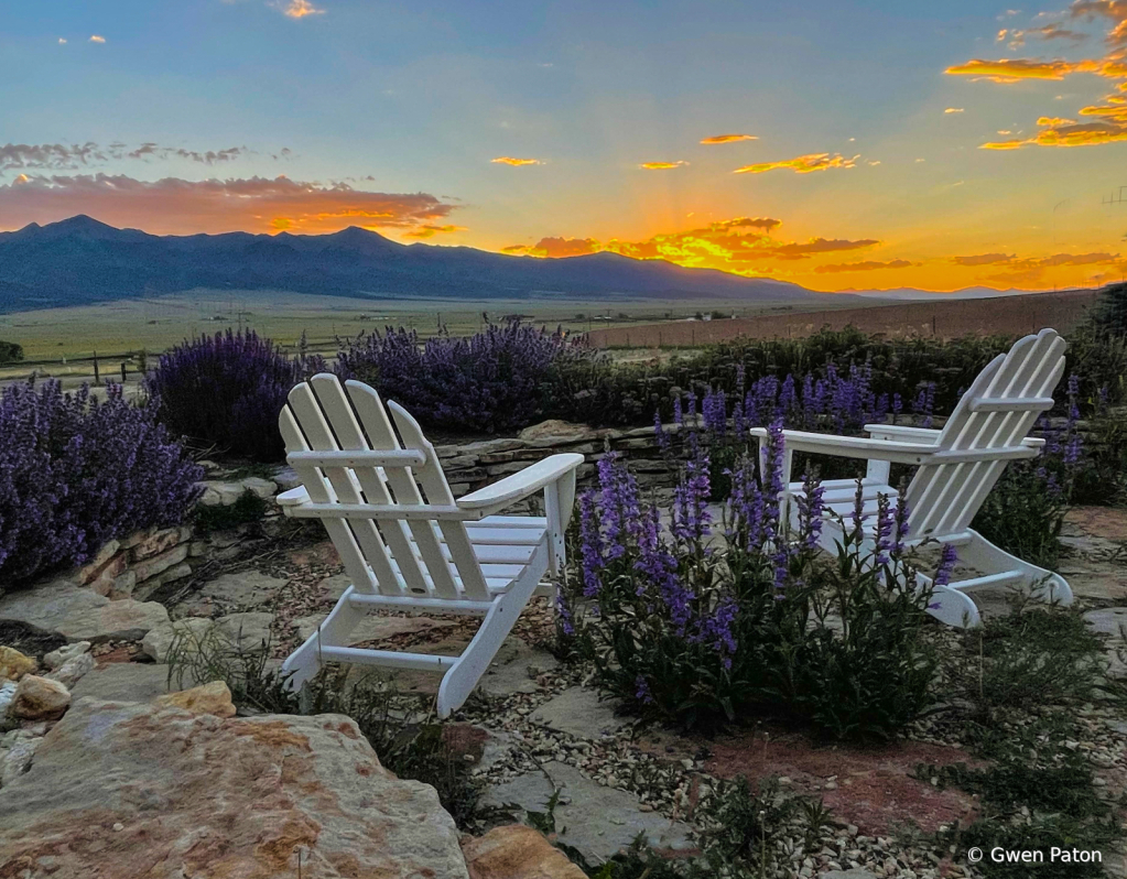 Sunset in Colorado