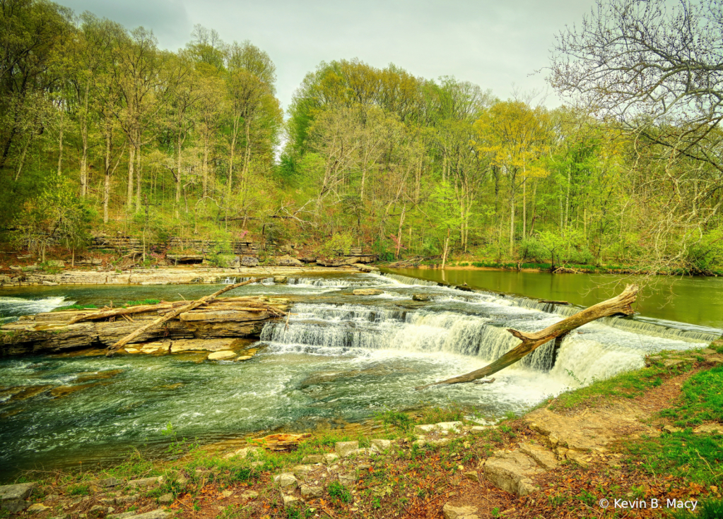 McCormick's Creek Upper Falls 2 - ID: 16064913 © Kevin B. Macy