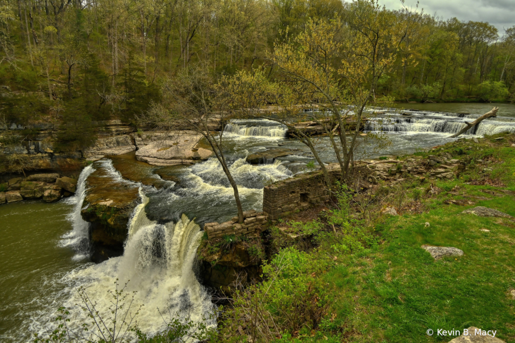 McCormick's Creek Upper Falls 3 - ID: 16065082 © Kevin B. Macy