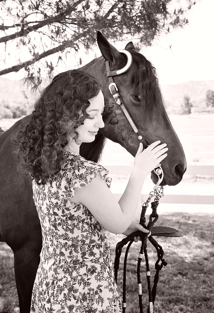 A and Girl and Her Horse