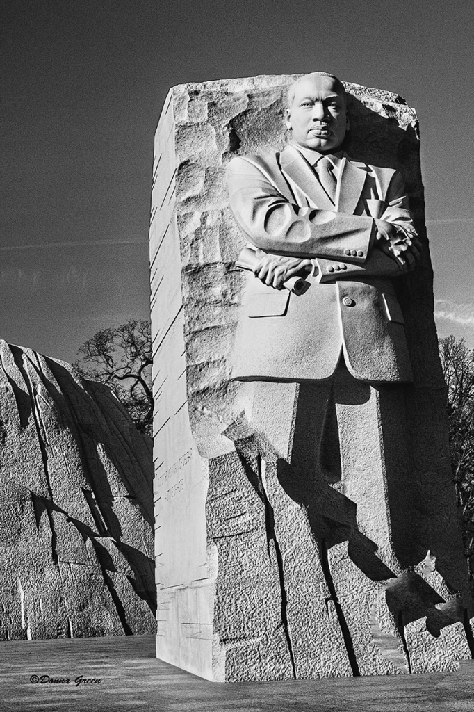 MLK Statue - ID: 16069512 © Robert/Donna Green