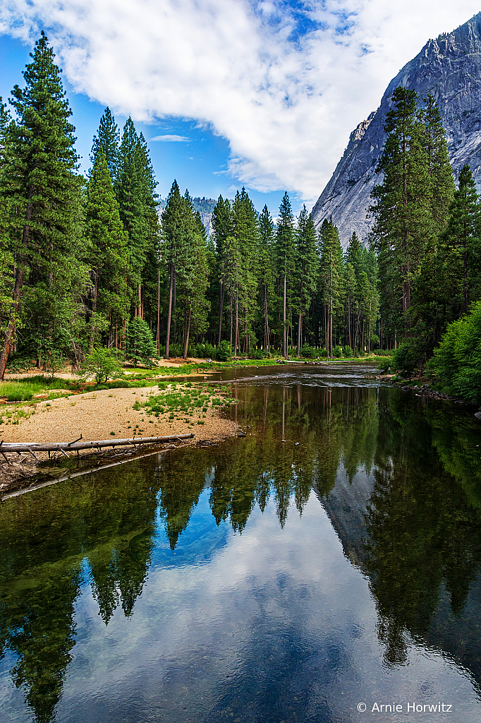 Yosemite River Reflections