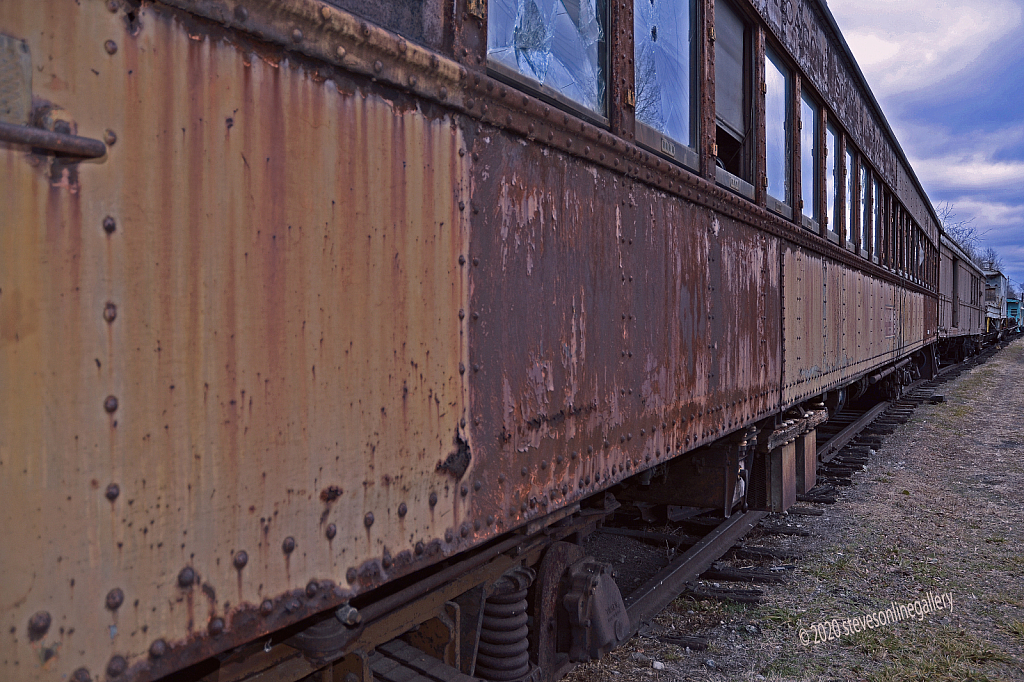 Fading Rail - ID: 16069917 © Stephen D. Lewis