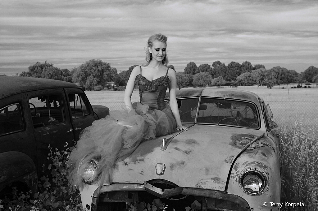 Junkyard Beauty (IR B&W)