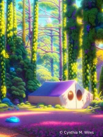 Camping in the Enchanted Forest 