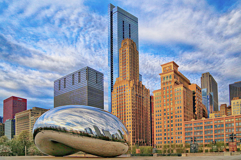 The Bean at the Millennium  Park, Chicago