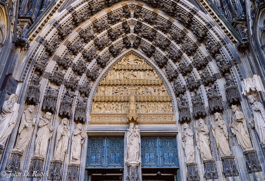 Main Entrance, Cologne Cathedral - ID: 16072317 © John D. Roach