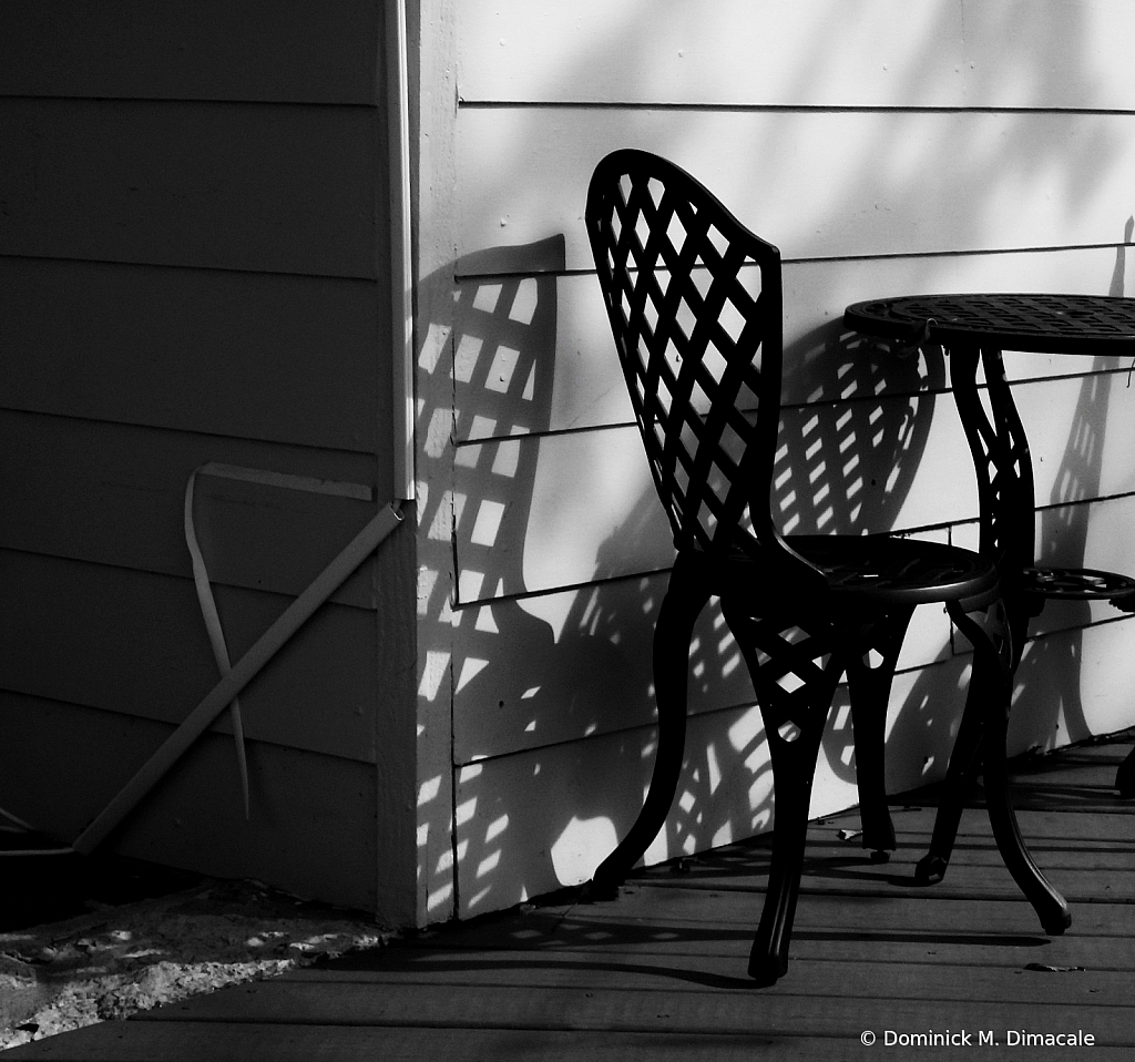 ~ ~ CHAIRS AND SHADOWS ~ ~ 