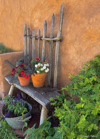 Bench in Westcliffe