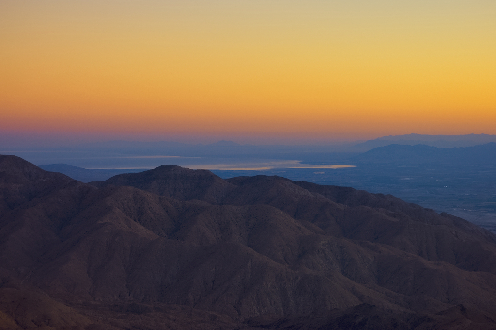 Sunset from Keys View - ID: 16073836 © Kelley J. Heffelfinger
