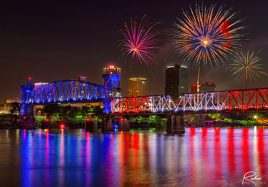 Fireworks on the River