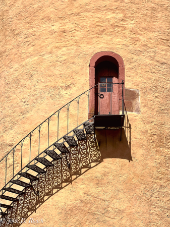 Castle Door Stairs, Franconia, Germany