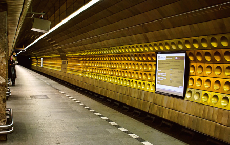 Prague Underground Station