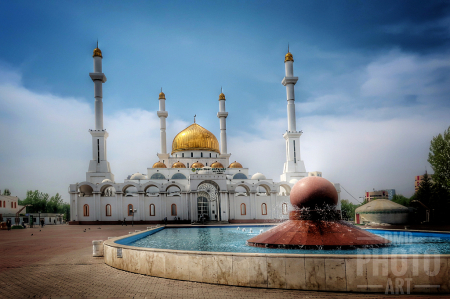 ~ ~ MOSQUE AT NUR SULTAN ~ ~ 