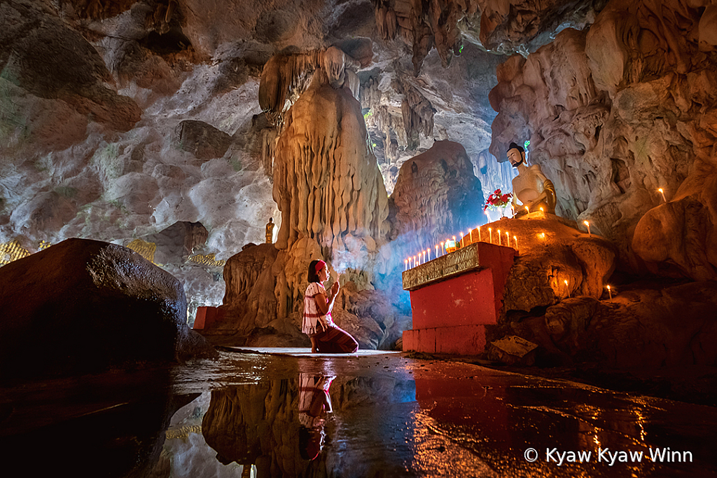 In the Sadan Cave