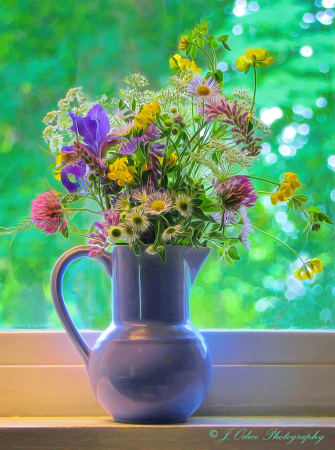 Glowing Flowers