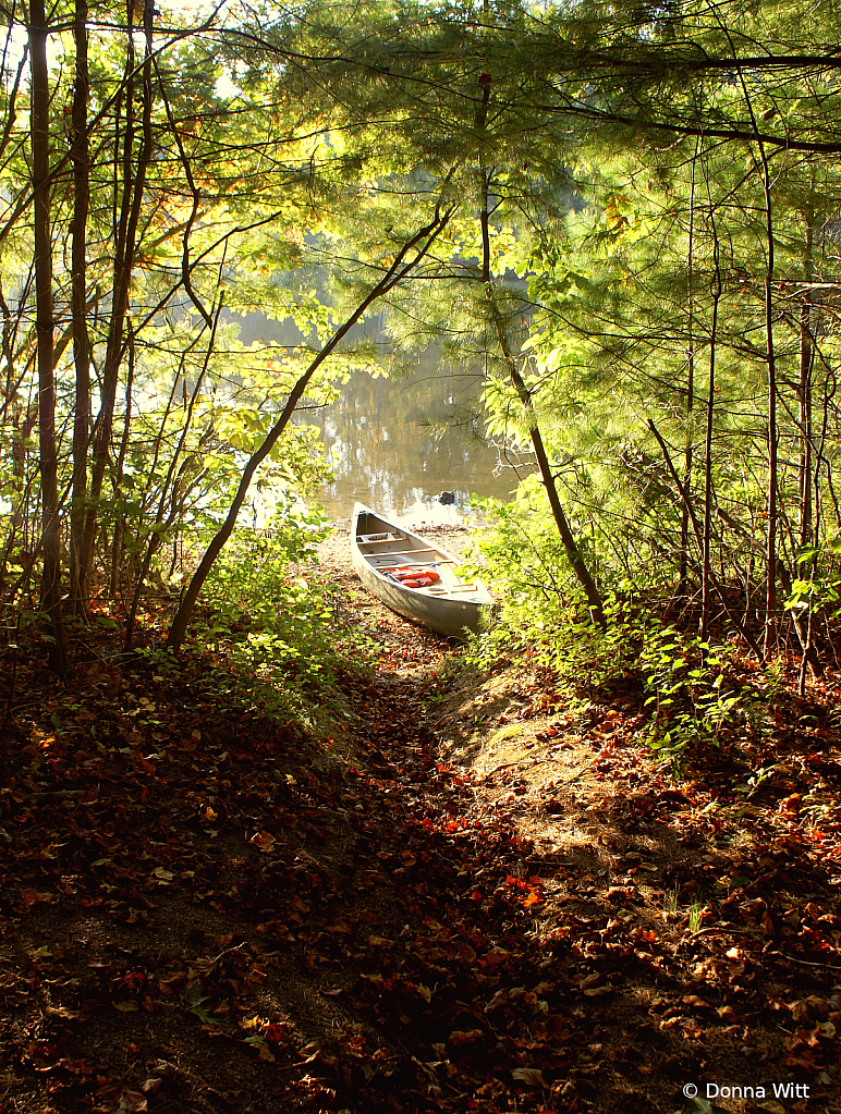 PATH TO CANOE