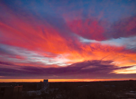 Over Iowa