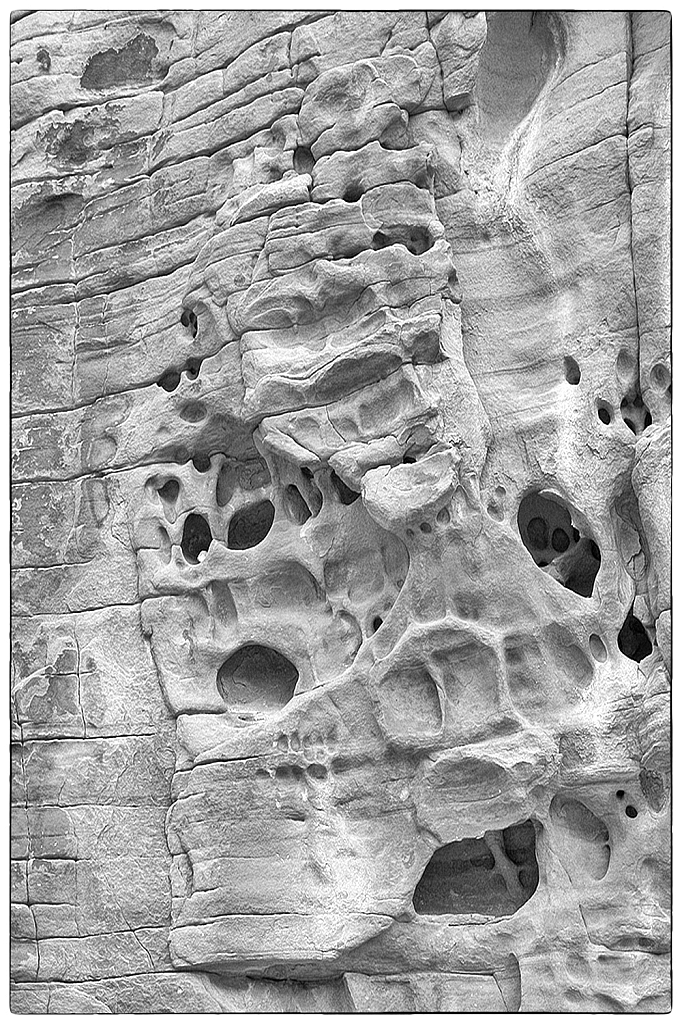 Edward Weston, Sandstone Erosion, Point Lobos