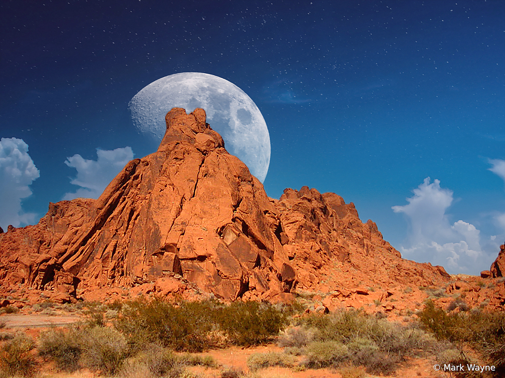 Moon Rise Mountain