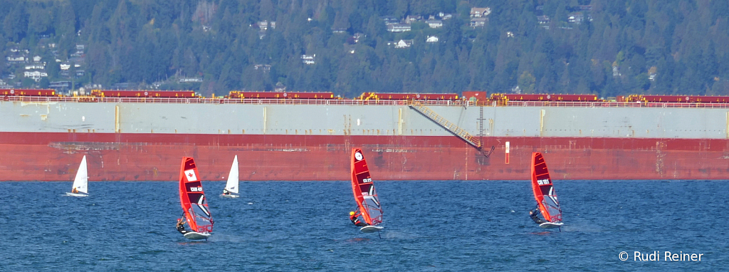 Weekend windsurfers