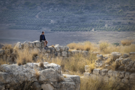 Overlooking the Elah Valley Israel