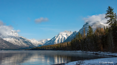 Glacier in Fall