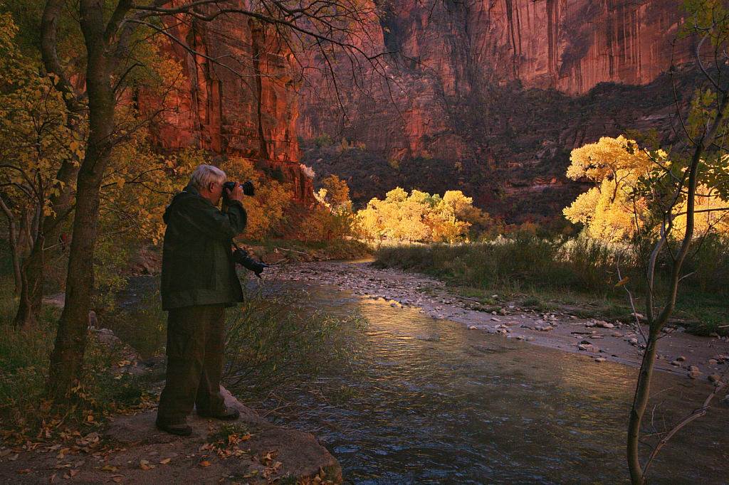 Brother Larry in Zion