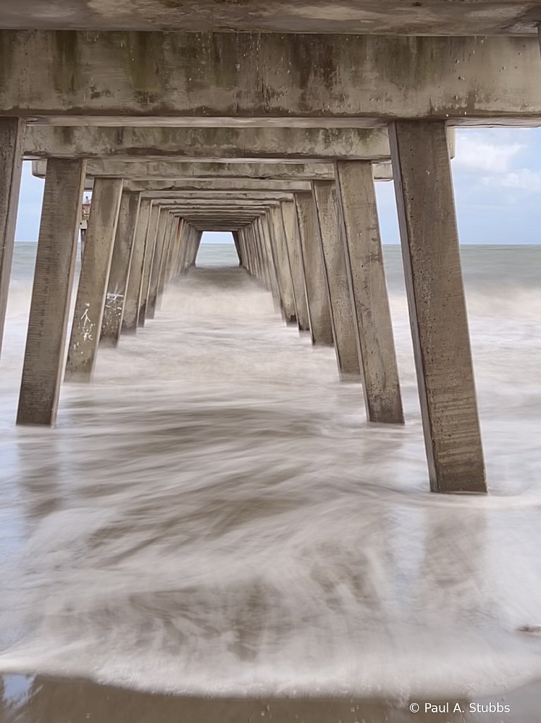 Tybee Pier in Motion