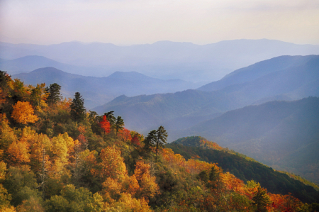 Autumn in the Blue Ridge Mountains